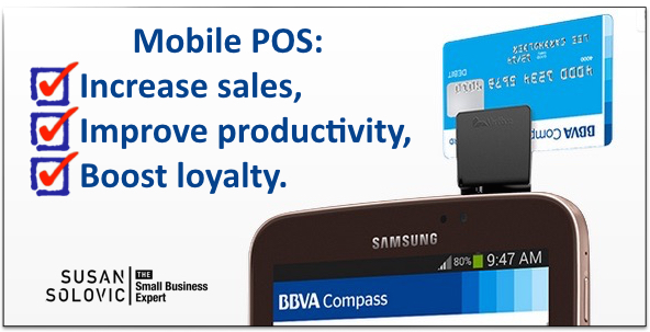 Boost small business sales with mobile POS