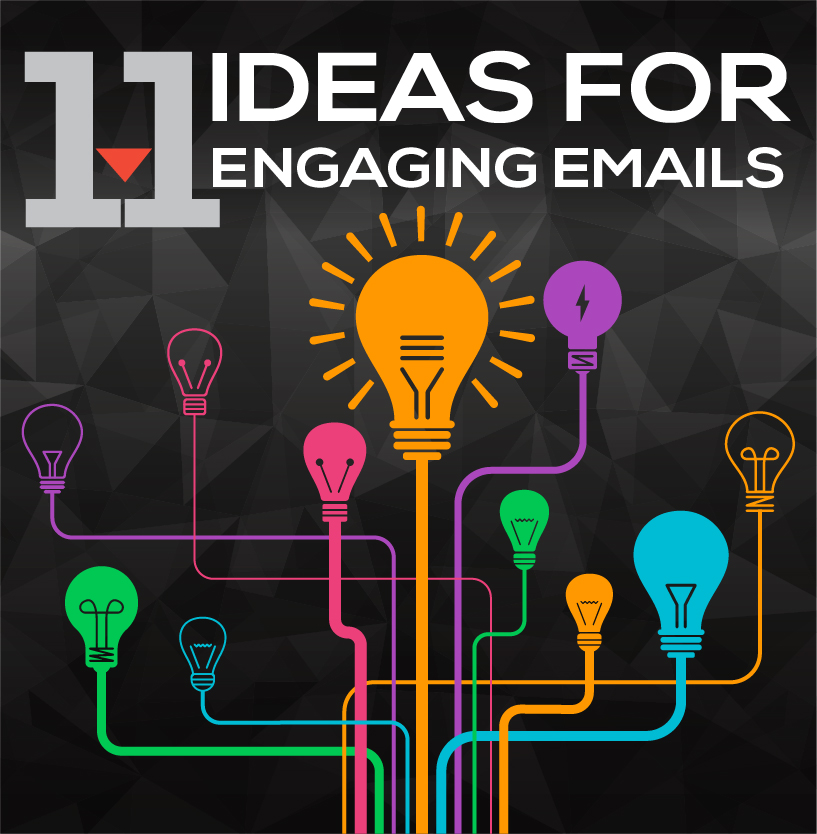 11 ideas for engaging emails infographic Susan Solovic