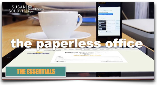 The ABCs (and PDFs) of moving to a paperless office